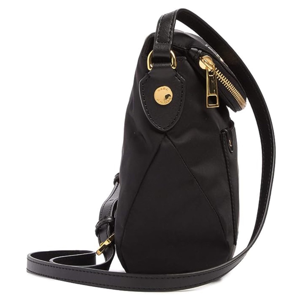 Marc Jacobs Preppy Nylon Mini Natasha Crossbody Bag - Black - Picture 2 of 7